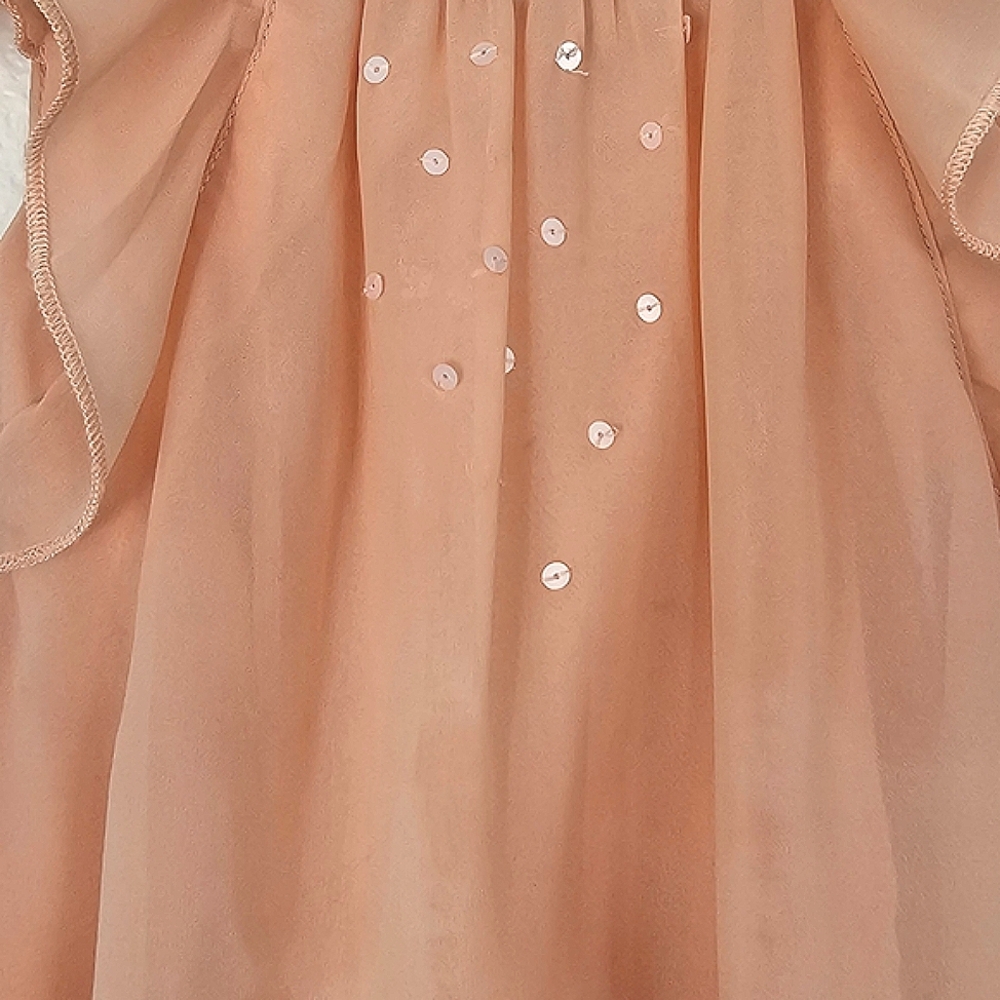 Pink Ruffle Dress - Picture 3 of 5